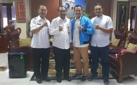Kunjungan DPW Partai Gelombang Rakyat Jawa Timur