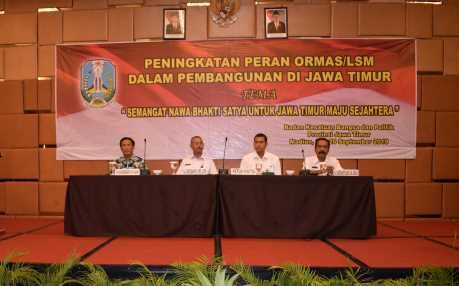 Meningkatkan Semangat Ormas dalam Mendukung Nawa Bhakti Gubernur Jawa Timur